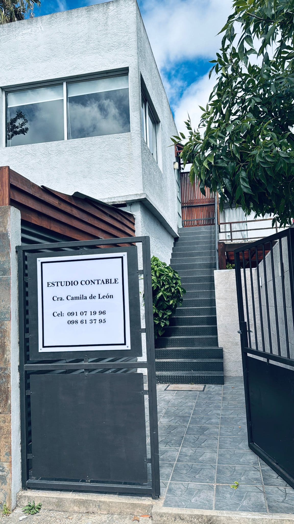Fachada del estudio Camila de León